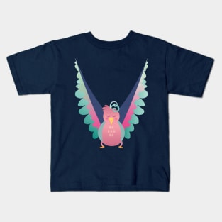 Animal Alphabet V - Vulture Kids T-Shirt